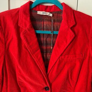 Brand new Beautiful Red Corduroy Jacket